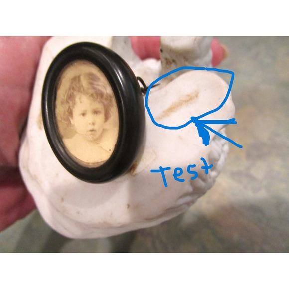 Antique Victorian Whitby Jet Photo Locket Brooch Pin Mourning Pin - Picture 6 of 9